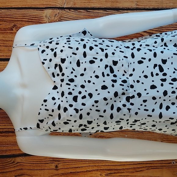 Shein Dalmation Dot Dress 1XL 14 16 - Picture 2 of 8